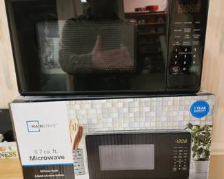 New in box microwave. 