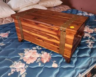 Miniature cedar chest
