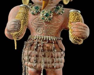 Vintage Terracotta Statue 