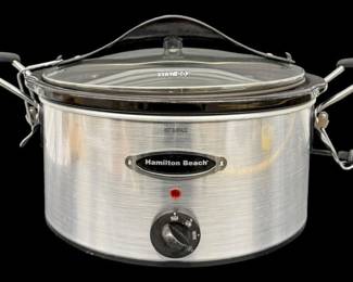 Hamilton Beach Stainless Steel Crock Pot 