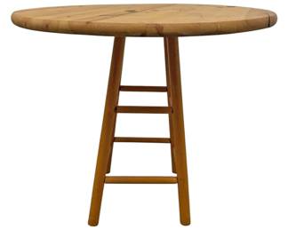 Wooden Circular Table 