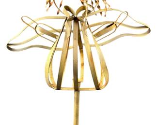 Metal Angel Statue Decor 