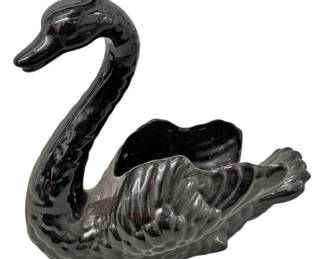 Ceramic Black Duck Decoration Vase 