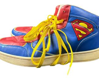 Superman Style Shoes 10 