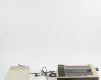 Vintage Commodore Computer, Printer, and VIC-1541 Single Drive Floppy Disk