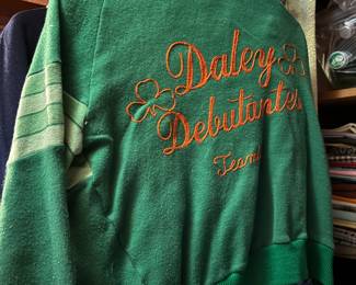 Basement. Down the stairs to the left.