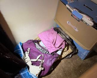 First bedroom to the left closet