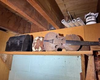 Basement. Down the stairs to the right. above canning room