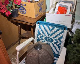 Basement. Down the stairs to the right.