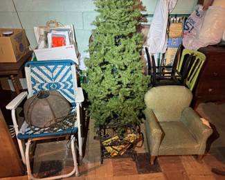 Basement. Down the stairs to the right.