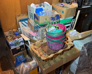 Basement. Down the stairs in front of you