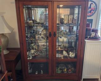 Mission Style Cabinet - $300