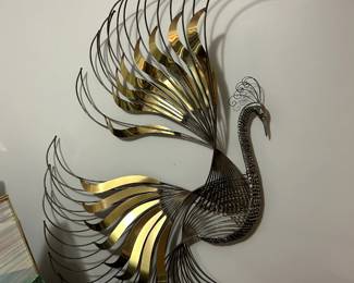 $300–large Curtis Jere wall hanging