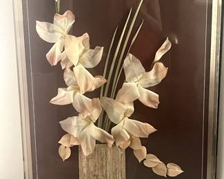 $75–vintage Jon Gilmore shadowbox