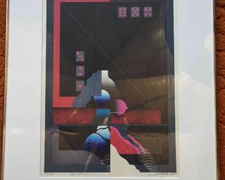 $40–"Fortune" print by Akira Kurosaki