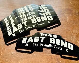 East Benders, these were wrapped in newspaper and never used!