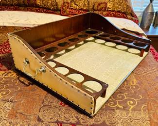 1940's bar tray (if you have a pair of folding legs, this is pretty hot!)...