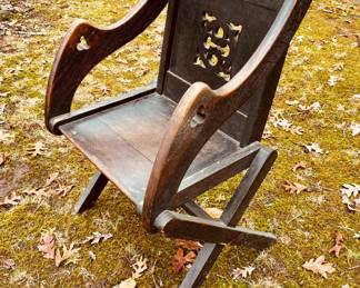 Antique Glastonbury chair...