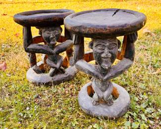 Antique African stool/tables...