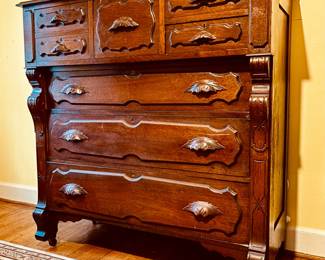 Late Victorian/Eastlake style chest...