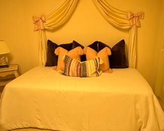 TWIN BED (PILLOWS NOT FOR SALE)