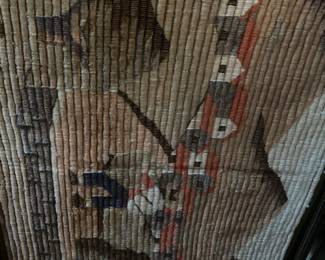 Bolivian yarn painting