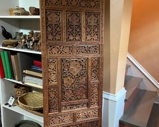 Lattice work room screen