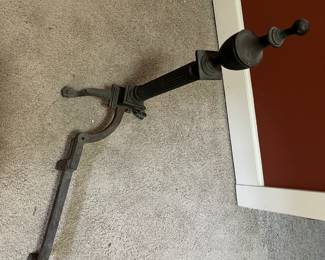 Fireplace andirons
