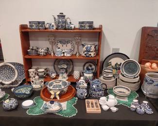 Great Selection of Polish Pottery