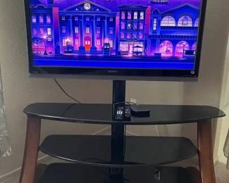 DW107Sony TV, Roku and Stand