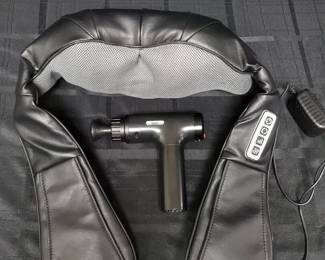 DW134Shiatsu Neck Massager And Deep Tissue Massage Gun