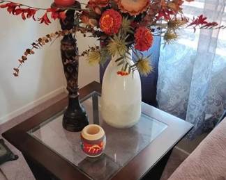 DW110Brown Suede Couch Decor