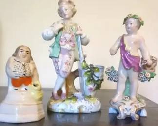 Staffordshirestyle Trio of Men