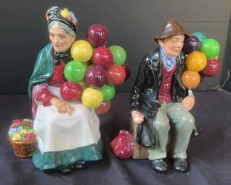 Royal Doulton Old Balloon Seller Balloon Man