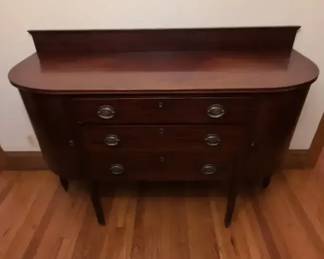 FederalStyle Mahogany Sideboard