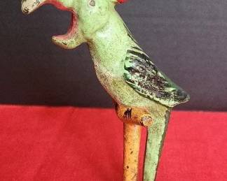 Vintage Metal Parrot Bottle Opener