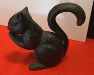 Cast Iron Squirrel Nutcracker