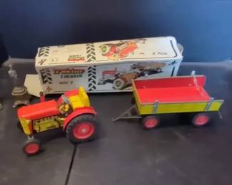 Vintage KOVAP Zetor Tractor Trailer 