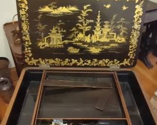 Chinese Export Sewing Table