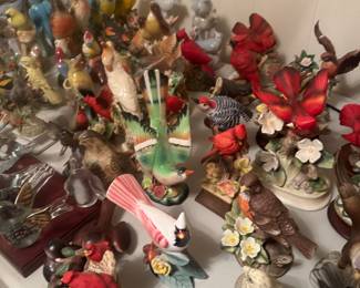 Vintage Bird figurines
