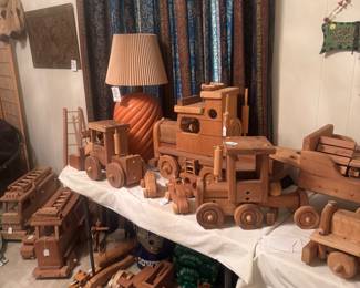 Handmade wooden toys