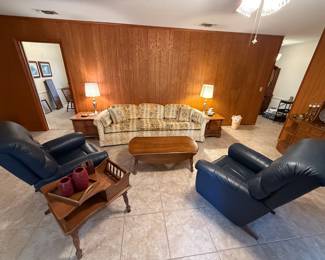 MCM Sofa, La-Z-Boy, Ethan Allen End Tables & more