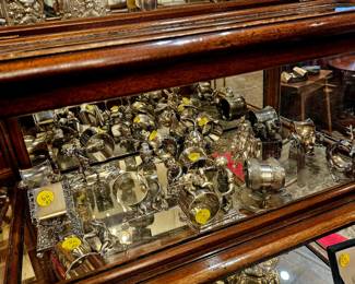 Lots of Victorian napkin rings