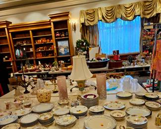 Lots of fine china