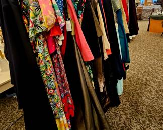 Vintage gowns and clothing 