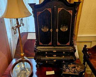 Miniature cabinet, jewelry box