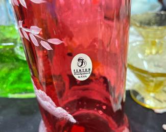 Fenton Signed, Dated and Numbered Rare