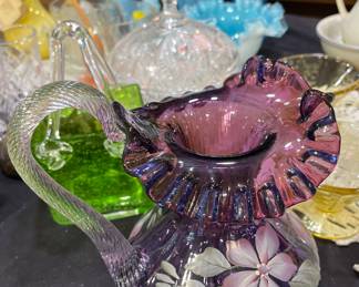 Fenton Signed, Dated and Numbered Rare