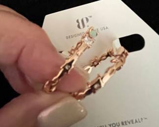 Costume Jewelry made with lab grown opals.