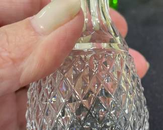 Waterford Crystal Mini Vase Signed